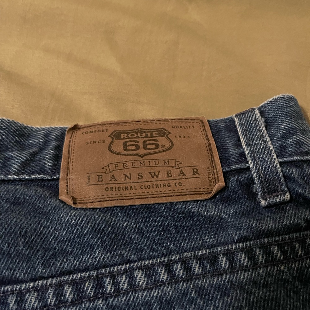 VINTAGE Route 66 High Waisted Shorts - Picture 3 of 5